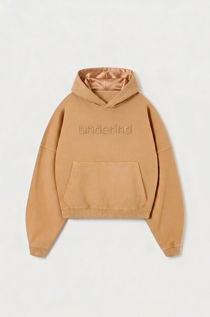 Underlnd box logo hoodie